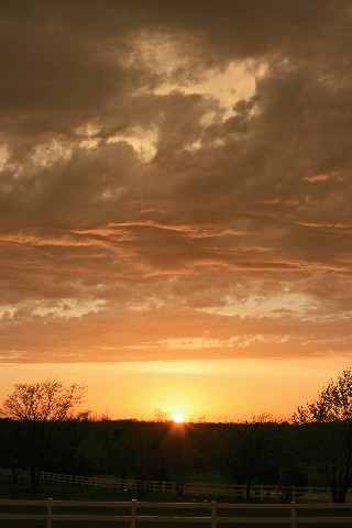 Sun set on 03/29/2007