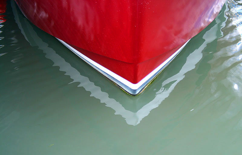Boat and reflection