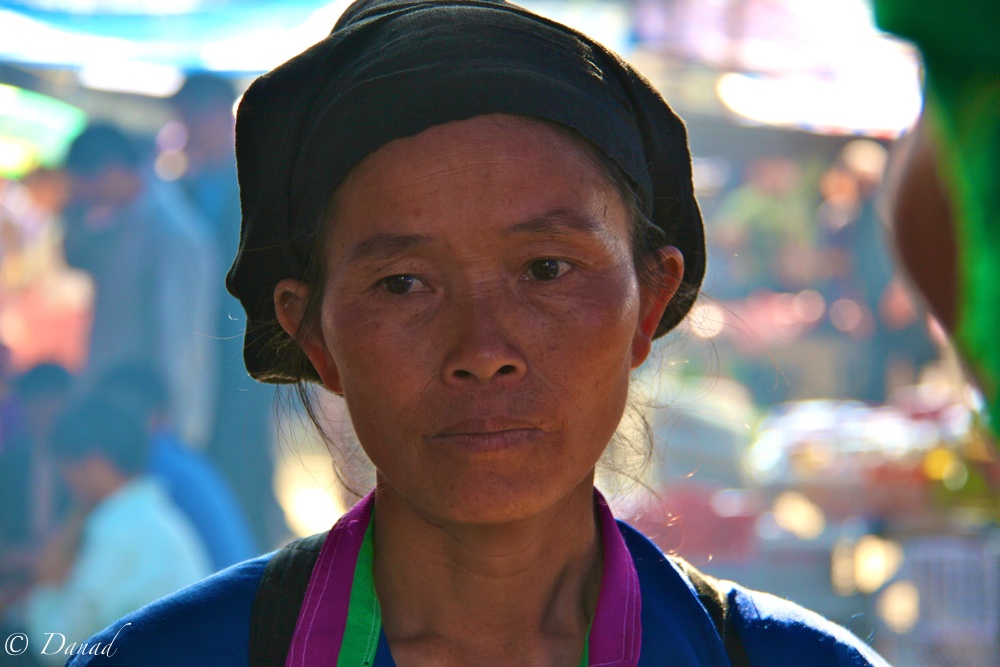 Black Dzao. Bac Ha Market.