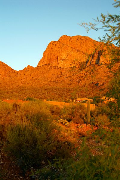 Catalina Mountains Last Light #2