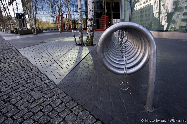 Sony Center - Bicycle stand