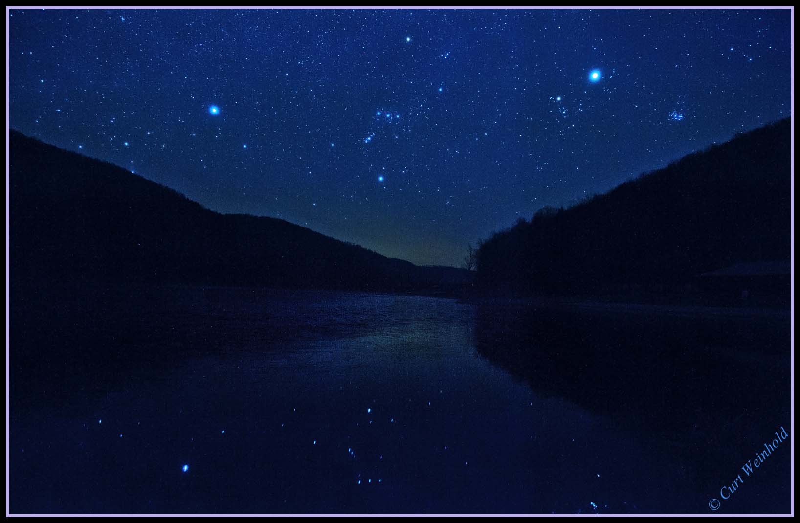 A starry nite at Lyman Lake