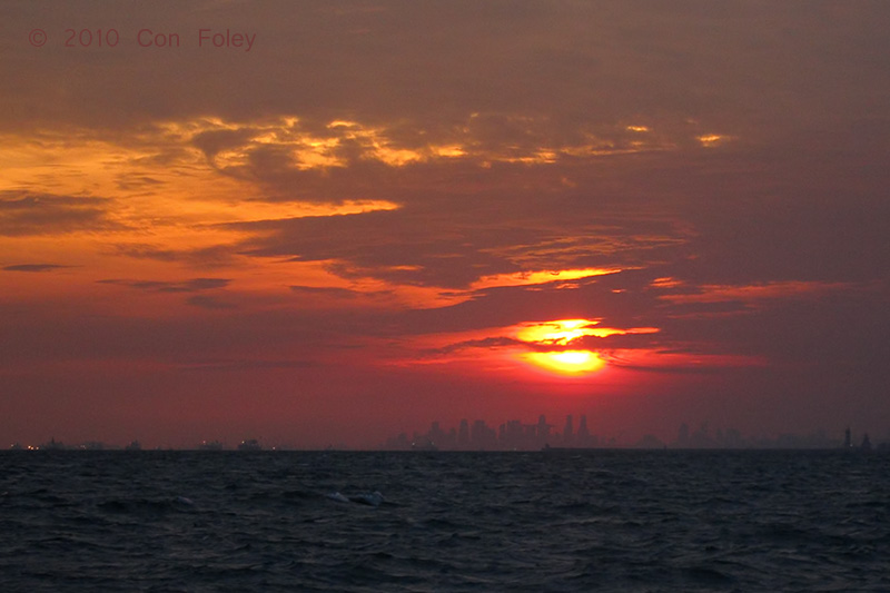 Singapore at Sunset