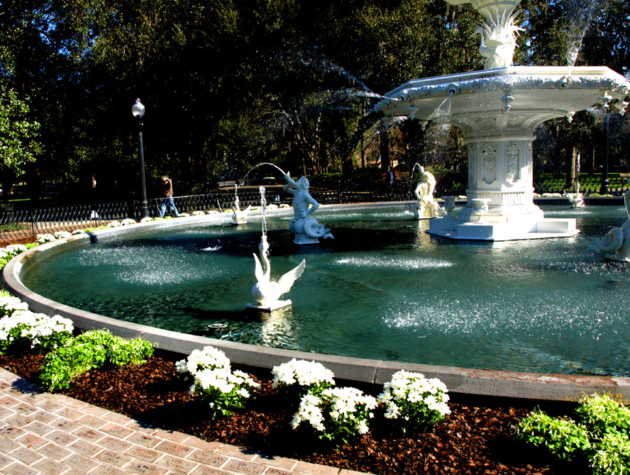 Forsythe  Park Fountains