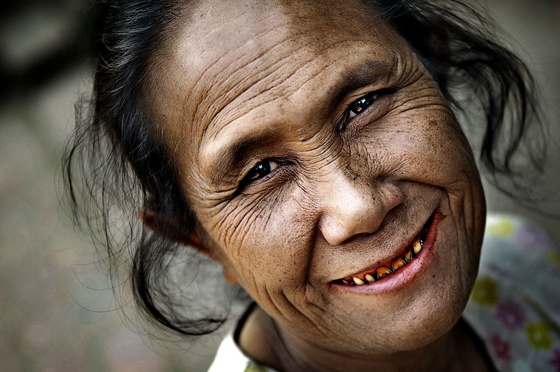 red smile