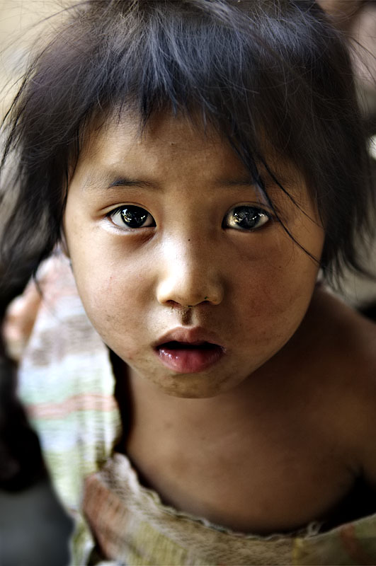 wide-eyed