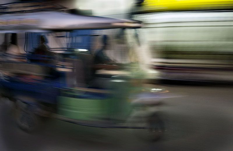 stretched tuk-tuk