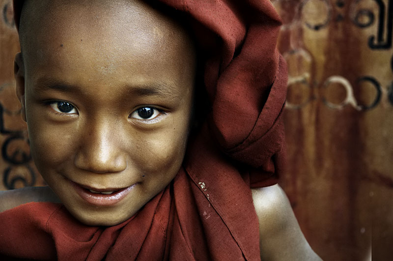 timid smile