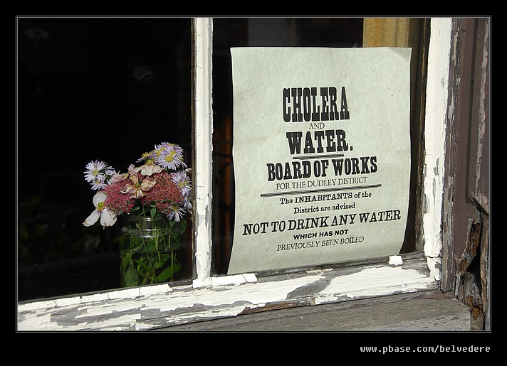 Cholera Warning, Black Country Museum