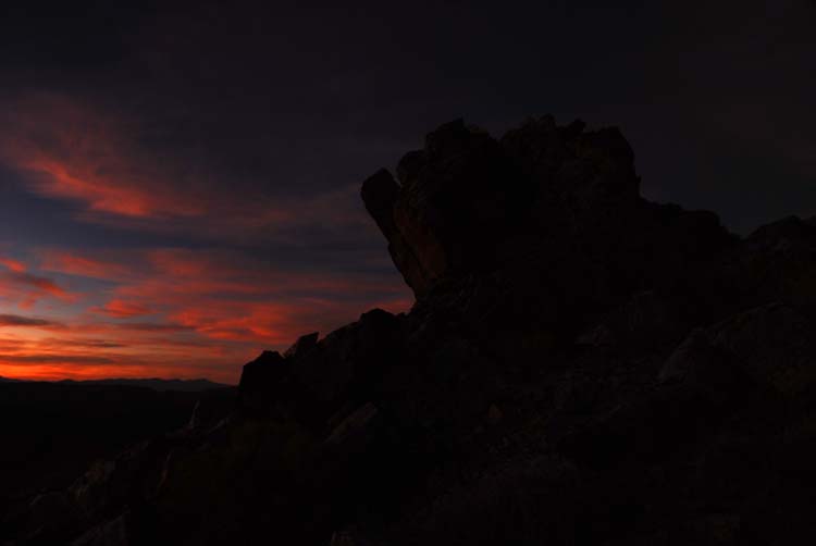 Some Rocks are Made for Sunsets