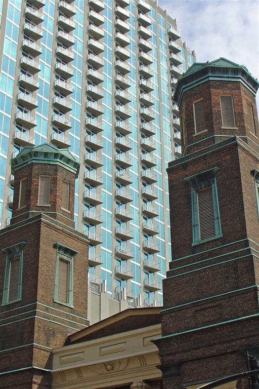 Very old church, very new condo