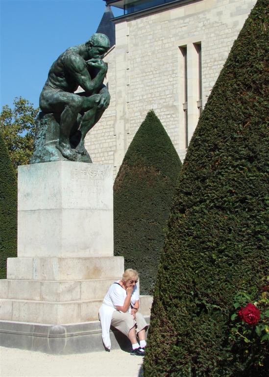 Two noted thinkers