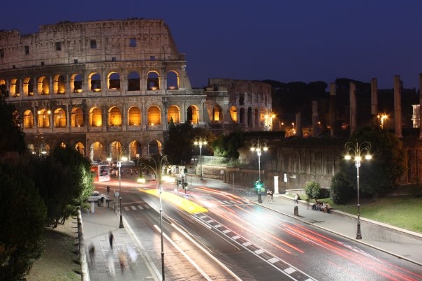 Rome. Colosseo by night