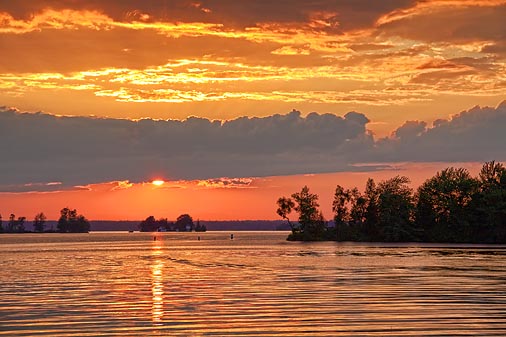 Big Rideau Lake Sunset 18492