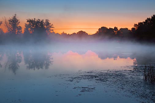 Misty Rideau Canal 19870