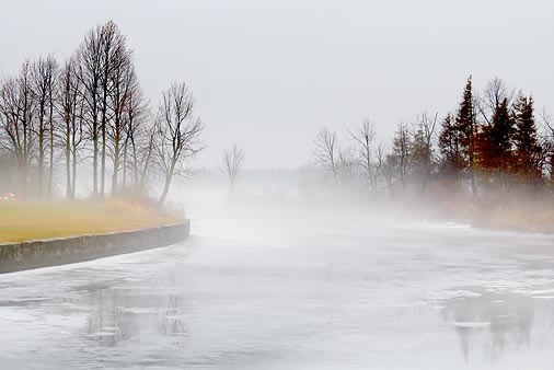 Misty Rideau Canal 04363-4