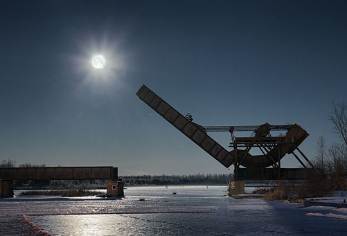 Scherzer Rolling Lift Bridge 20120208