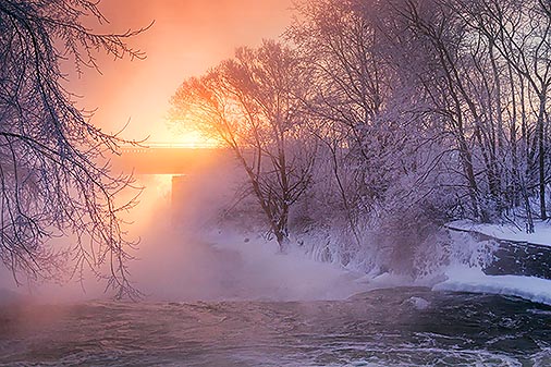Falls Mist At Sunrise 20130210