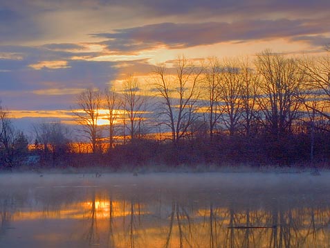 Cataraqui River Sunrise 20070502