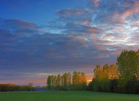 Farm Near Sunset 9189