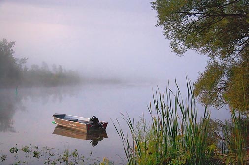 Foggy Scugog River 20070911