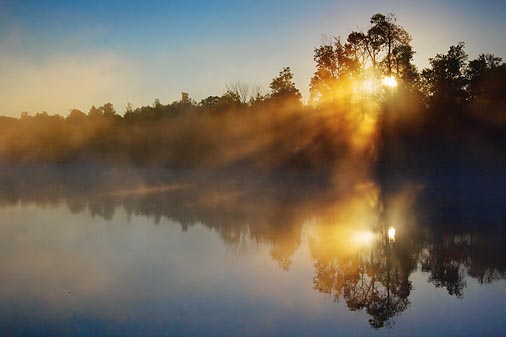 Scugog River Sunrise 20070914