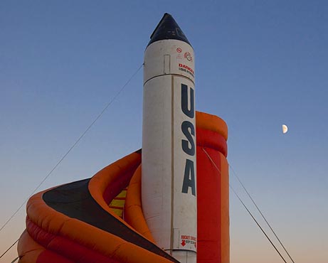 Rocket Slide At Twilight 66992