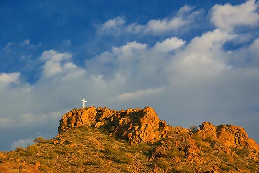 Cross on A Mountain 83406