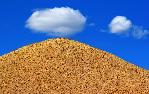 Clouds Over A Desert Hill 20080222