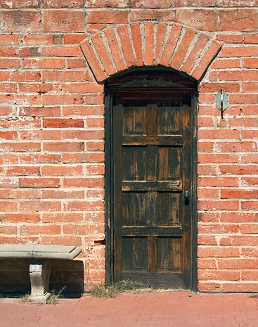 Doorway In Brick Wall 86438