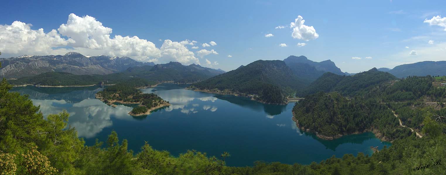 06439-6443 - Kursunlu artificial lake / Antalya - Turkey