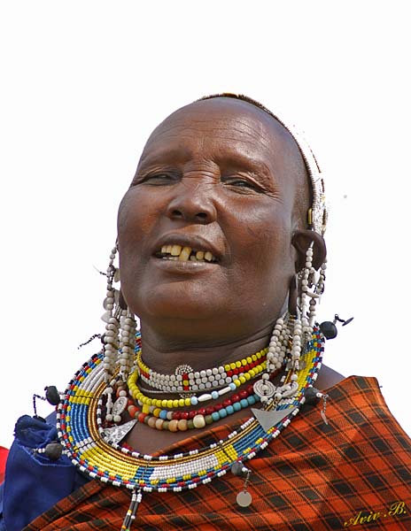 13725 - Masai / Masai village - Serengeti - Tanzania