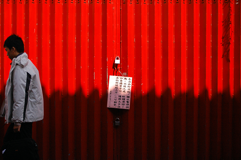 red accordion