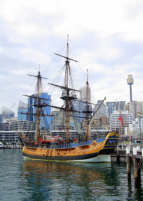 Sydney - 060 Endeavour Replica at Darling Harbour IMGP7407.JPG
