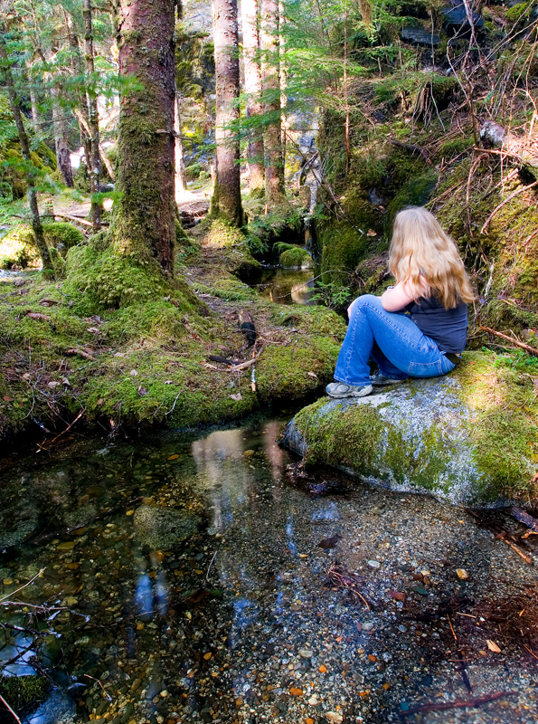 forest stream  May 3