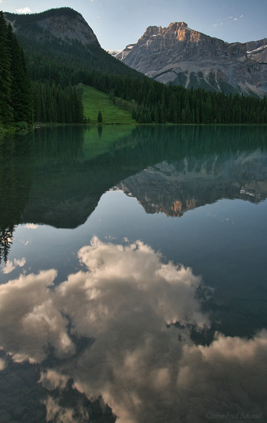 An Emerald Lake Reflection