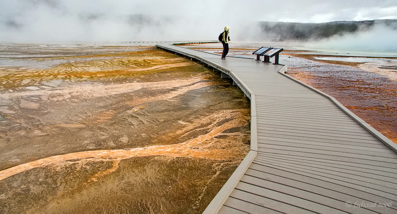 Prismatic Spring at Yellowstone