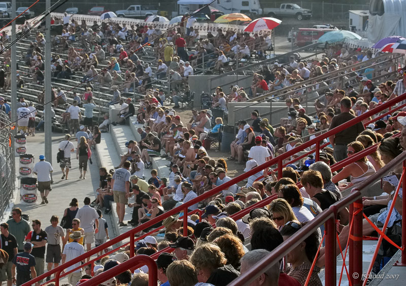 The Spectators Gather