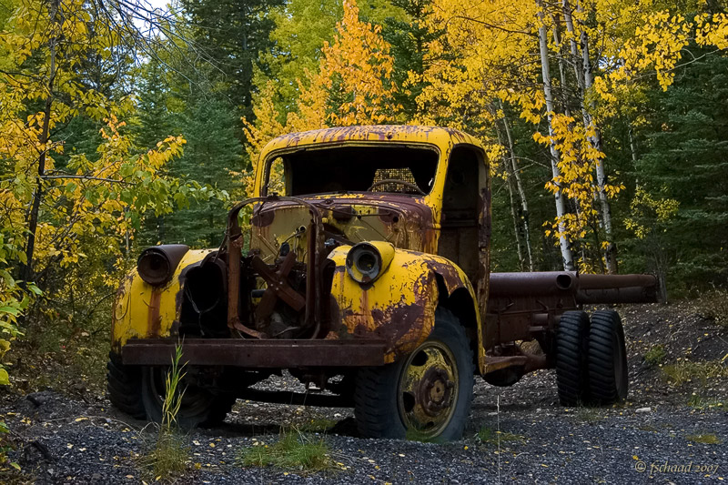 Abandoned Mine Truck