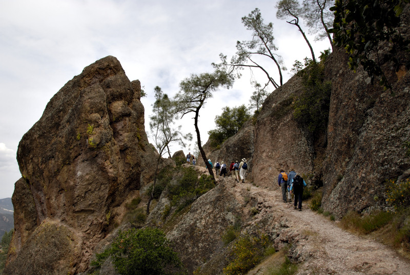 After lunch - The High Peaks Trail