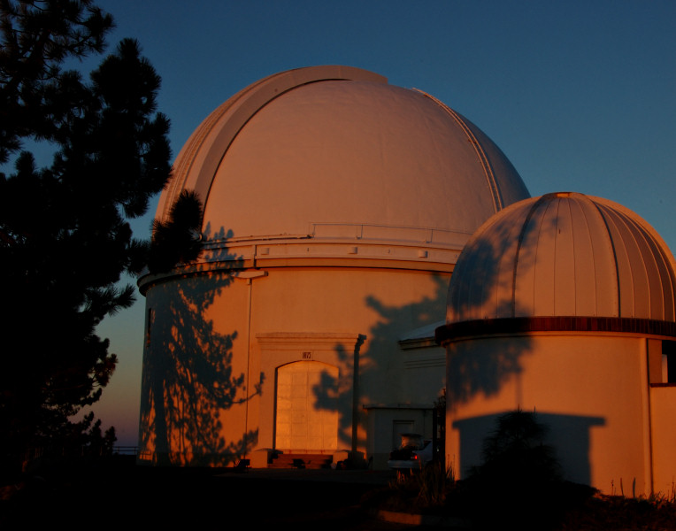 Sunrise at the Lick Observatories