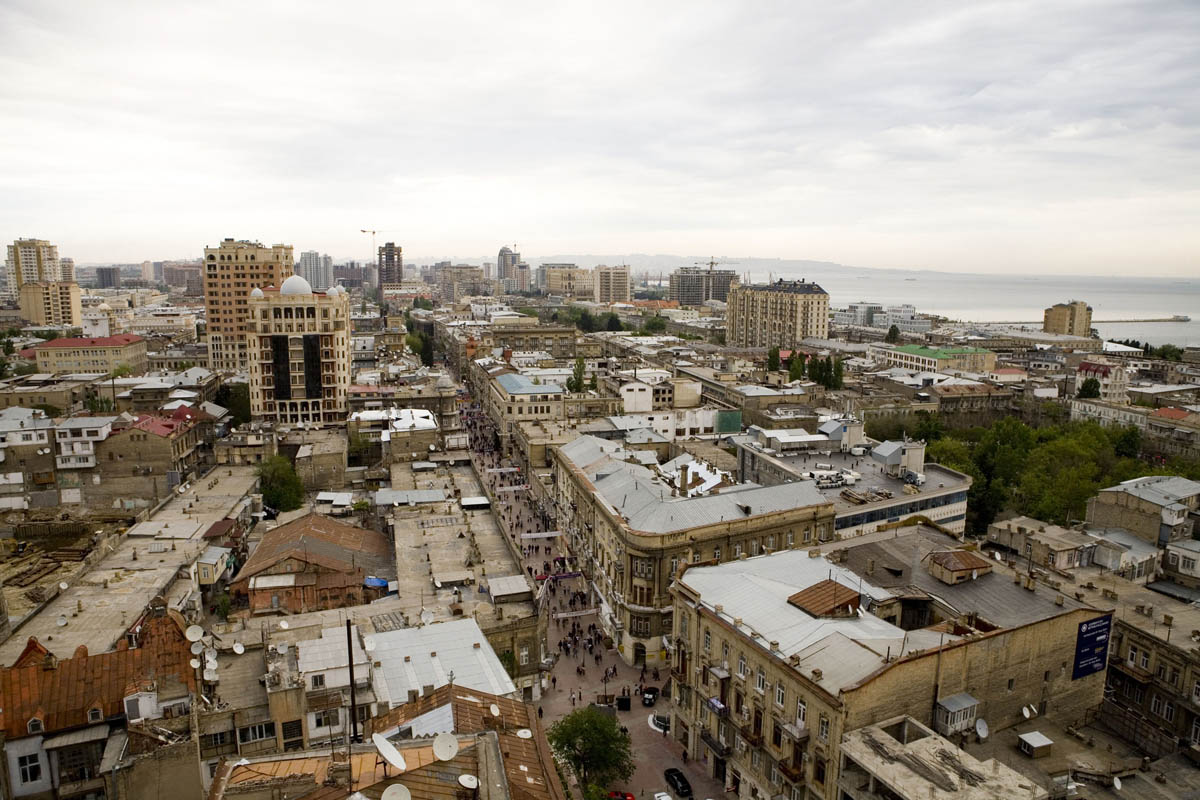 Baku from ISR Plaza