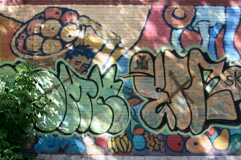 Fresque murale.