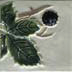 Bathroom Tile:  Meredith tiles, Black Raspberry