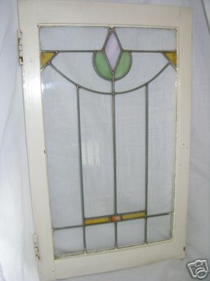 Bedroom or sunroom: Stained glass flower
