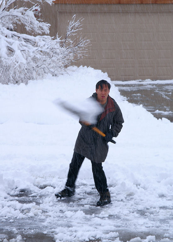 George Shovelling