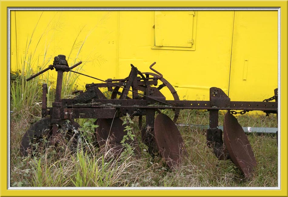 old plough