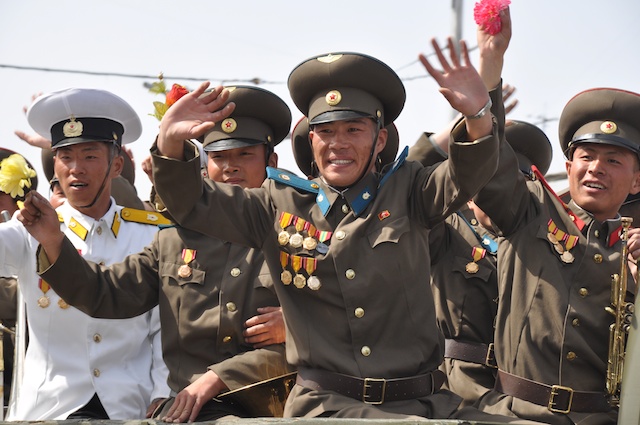 100th anniversary 15 April 2012  15 April 2012 centennial parade Pyongyang