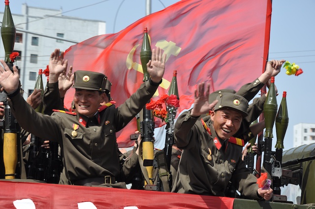 100th anniversary 15 April 2012  15 April 2012 centennial parade Pyongyang