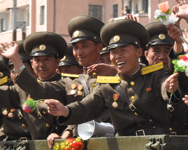 100th anniversary 15 April 2012  15 April 2012 centennial parade Pyongyang